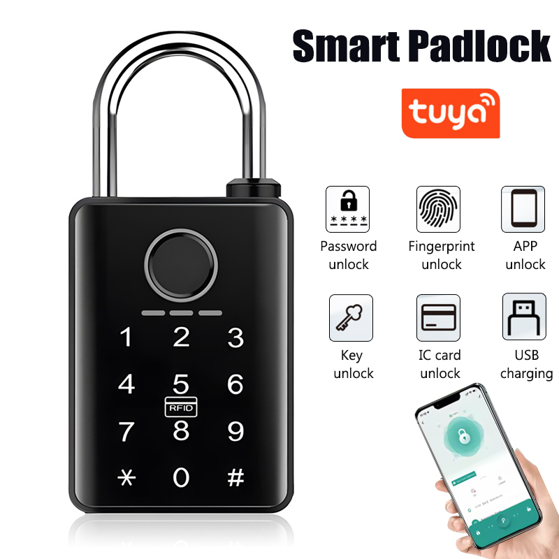 Smart Door Lock Wifi - Cerradura de puerta inteligente Tuya, candado