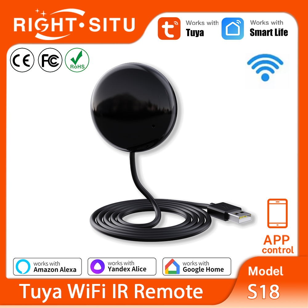 Smart Home Automation Kit - Tuya WiFi IR remoto para automatización