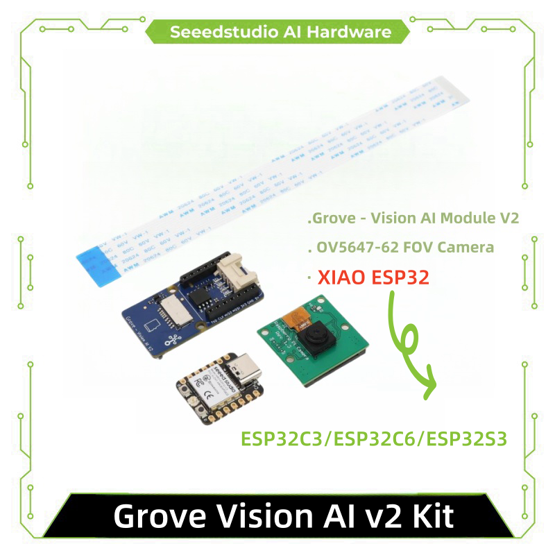 Sensor Kit Arduino - Kit Grove Vision AI V2: procesador