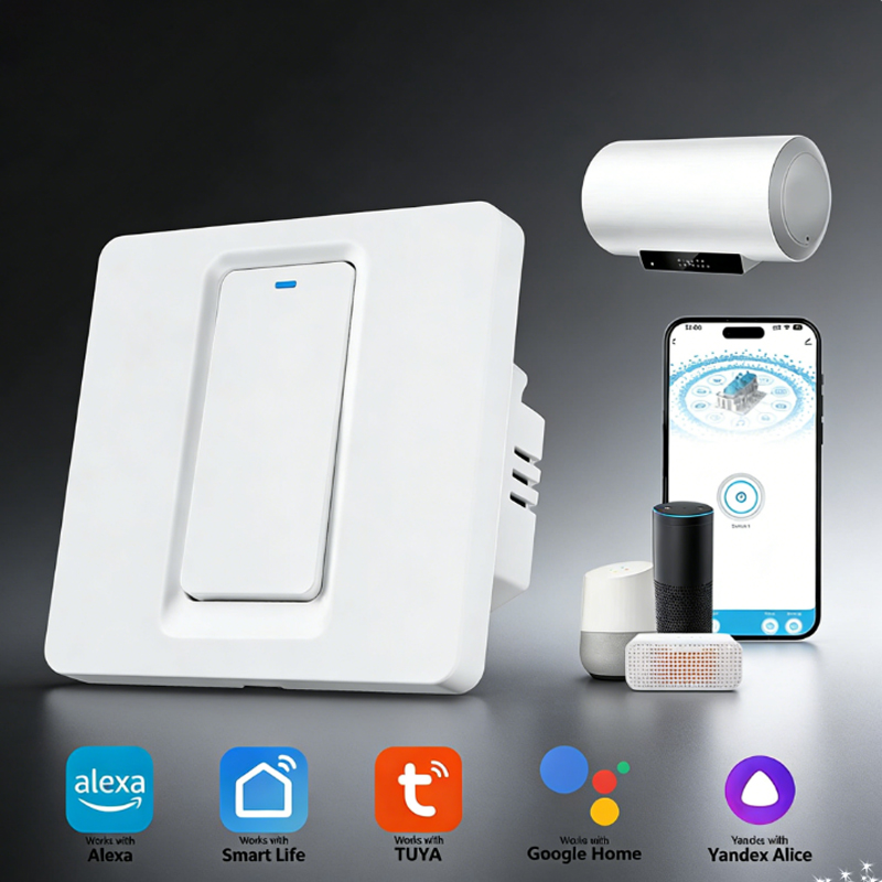 Smart Light Switch Wifi - Interruptor de calentador de agua inteligente/Control