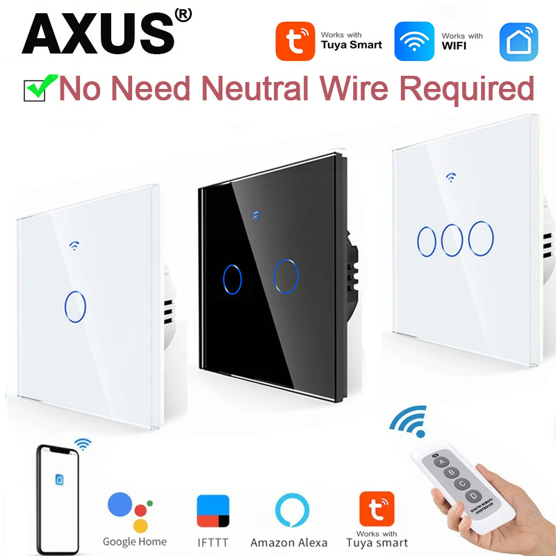 Smart Light Switch Wifi - Interruptores de luz inteligentes AXUS EU