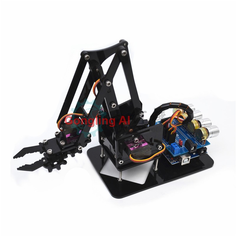 Stem Robotics Kit - Brazo Robótico STEM de 4 Grados