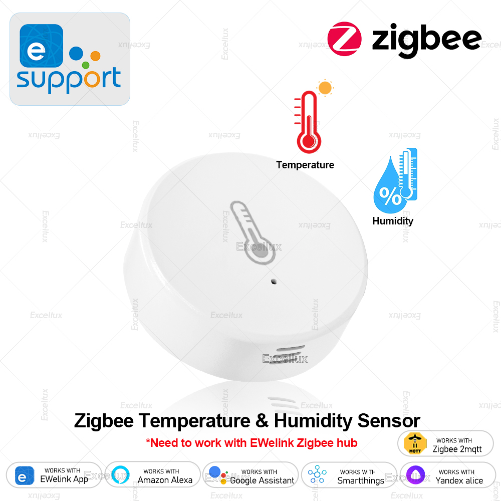Smart Home Automation Kit - EWelink-Sensor inteligente Zigbee de temperatura y