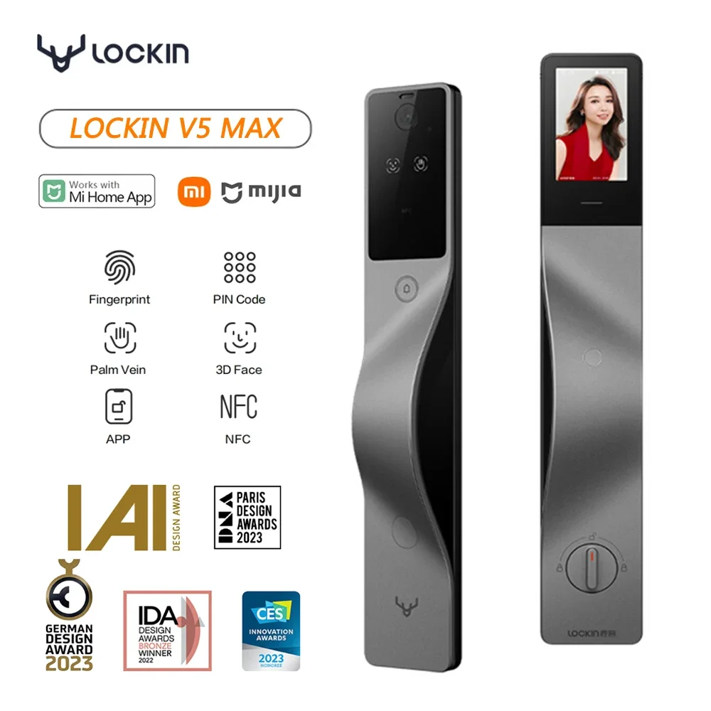 Smart Door Lock Wifi - Cerradura Inteligente Lockin V5 Max con