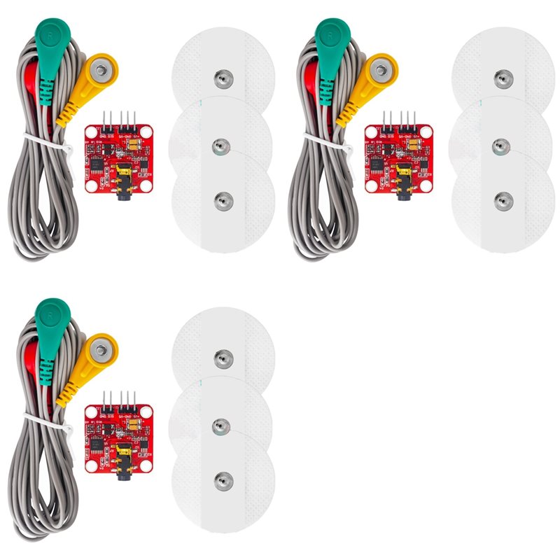 Sensor Kit Arduino - Módulo de sensor eléctrico muscular B50B-3X