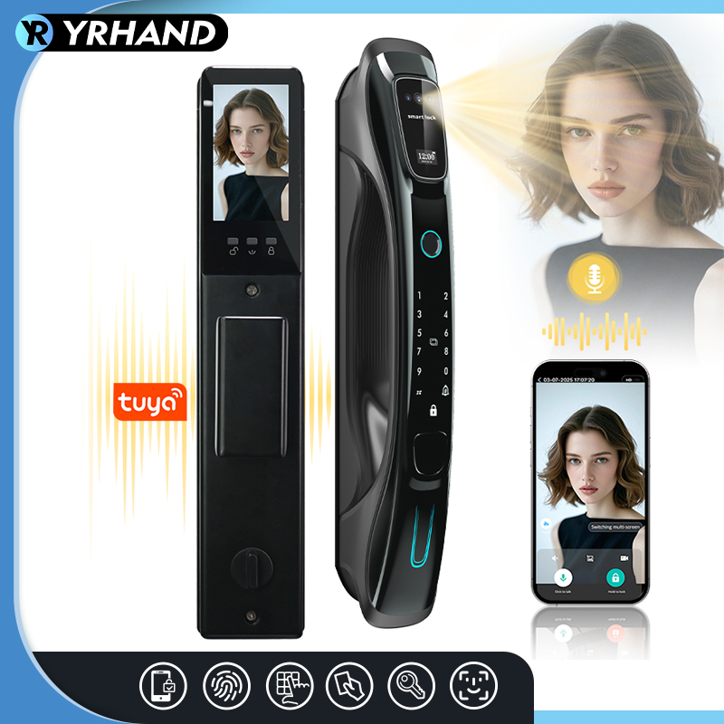 Smart Door Lock Wifi - Cerradura Inteligente con Reconocimiento Facial 3D,