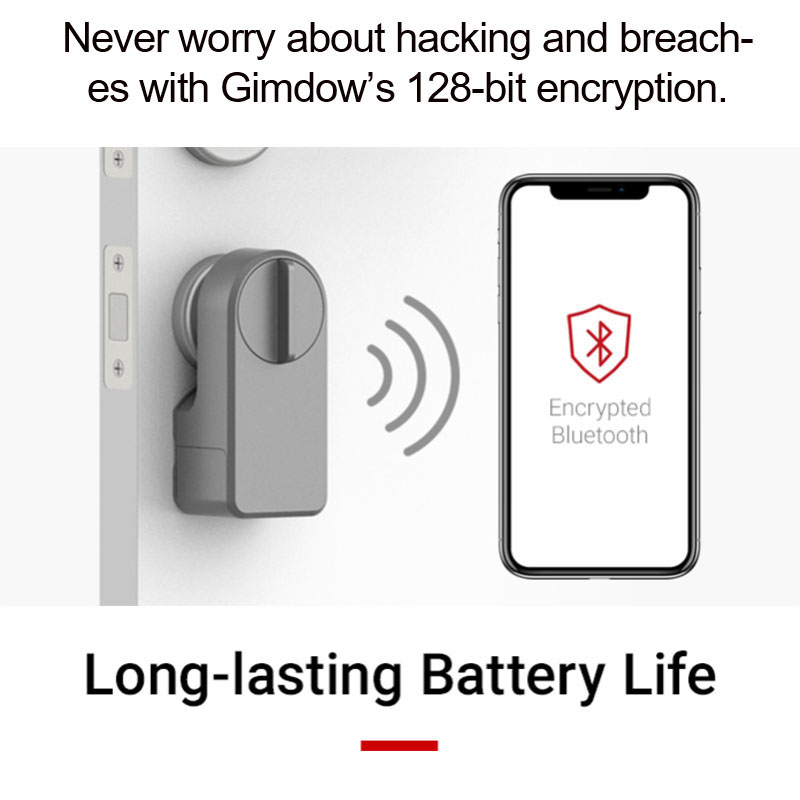 GIMDOW-puerta de enlace inteli - Smart Door Lock Wifi reseña y precio