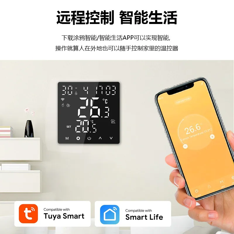 Termostato Inteligente WIFI co - Wifi Thermostat reseña y precio