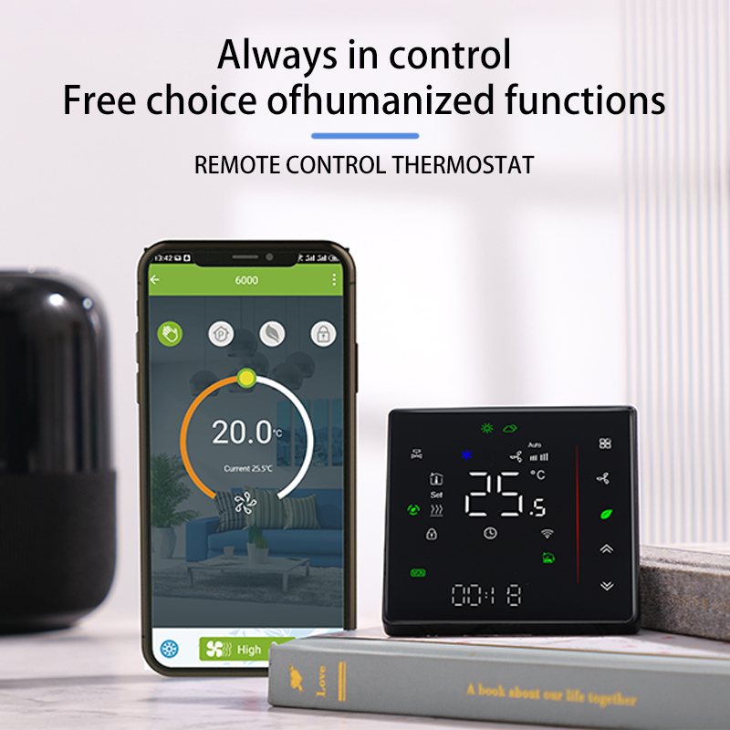 Termostato de aire acondiciona - Wifi Thermostat reseña y precio