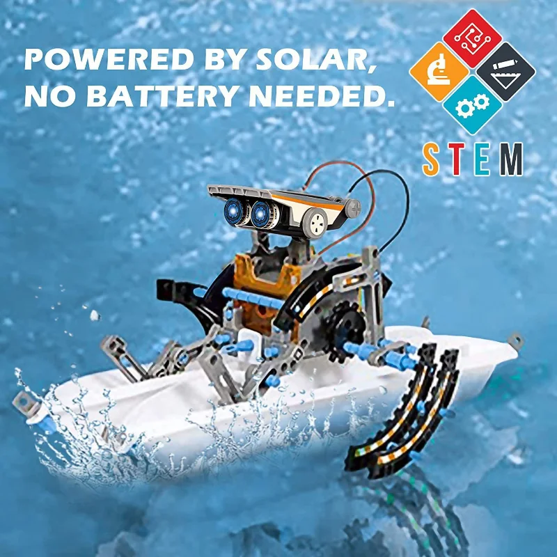 Kit de Robot con energía Solar - Stem Robotics Kit reseña y precio