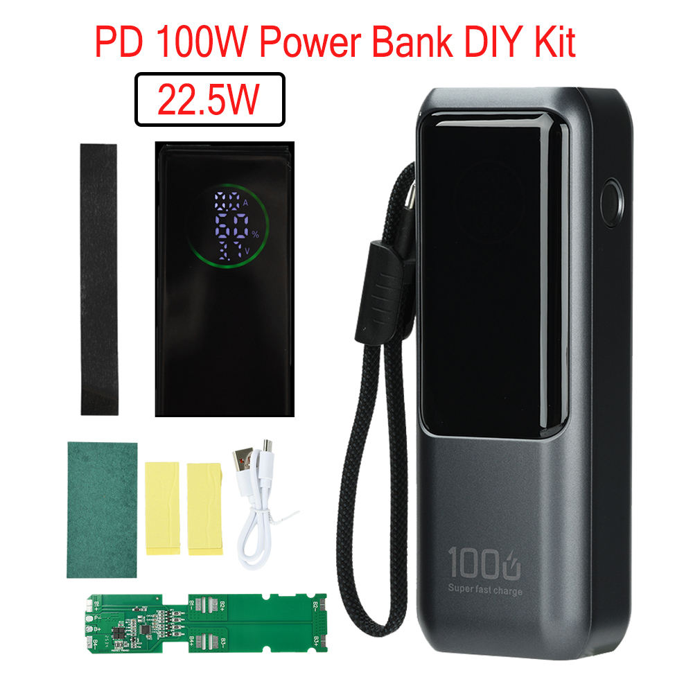 Kit de batería externa de carg - Electronics Project Kit reseña y precio