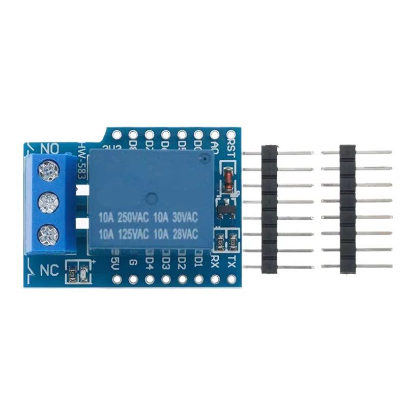 AS95-Módulo de Relé Wemos D1 M - Esp8266 Relay Module reseña y precio
