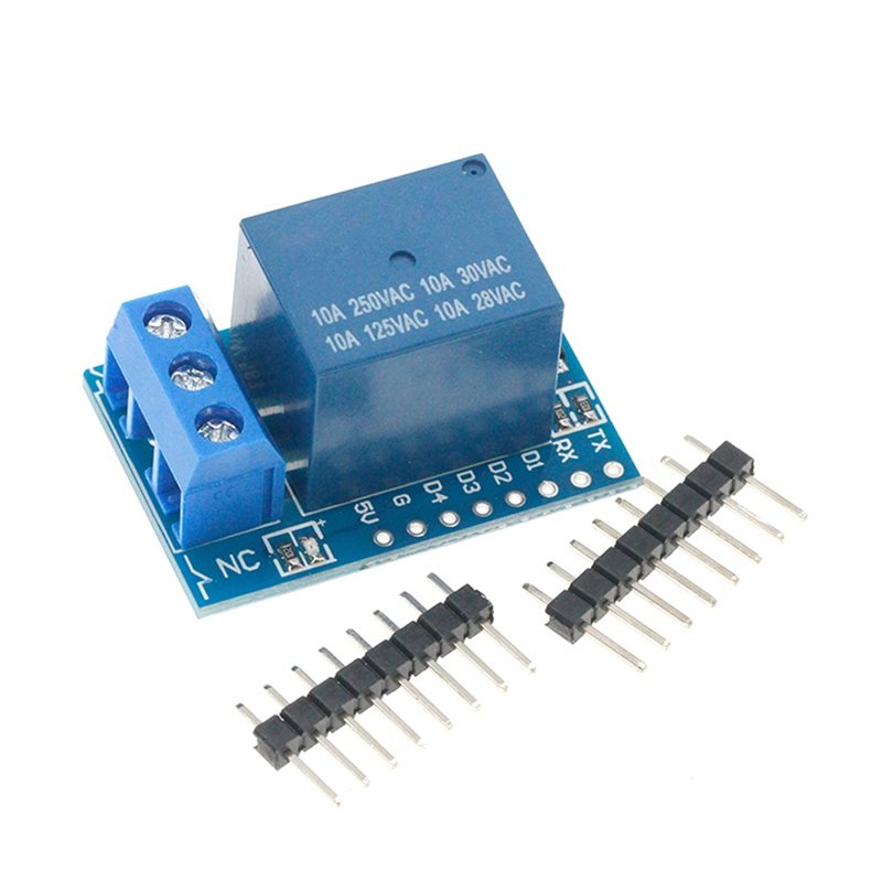 AS95-Módulo de Relé Wemos D1 M - Esp8266 Relay Module reseña y precio