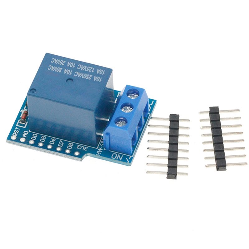 AS95-Módulo de Relé Wemos D1 M - Esp8266 Relay Module reseña y precio