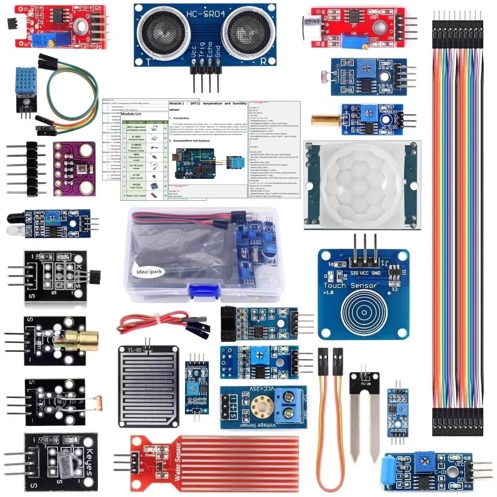 Kit de módulo de Sensor 22 en  - Esp32 Smart Home Kit reseña y precio