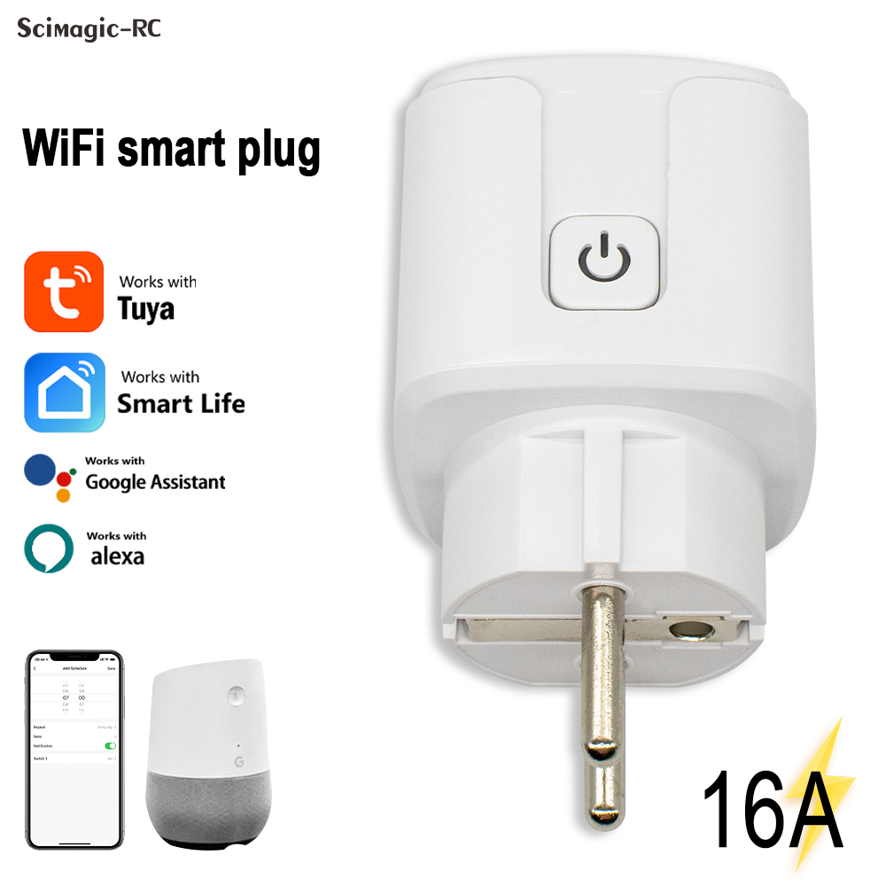 Enchufe inteligente Tuya WiFi, - Wifi Smart Plug reseña y precio