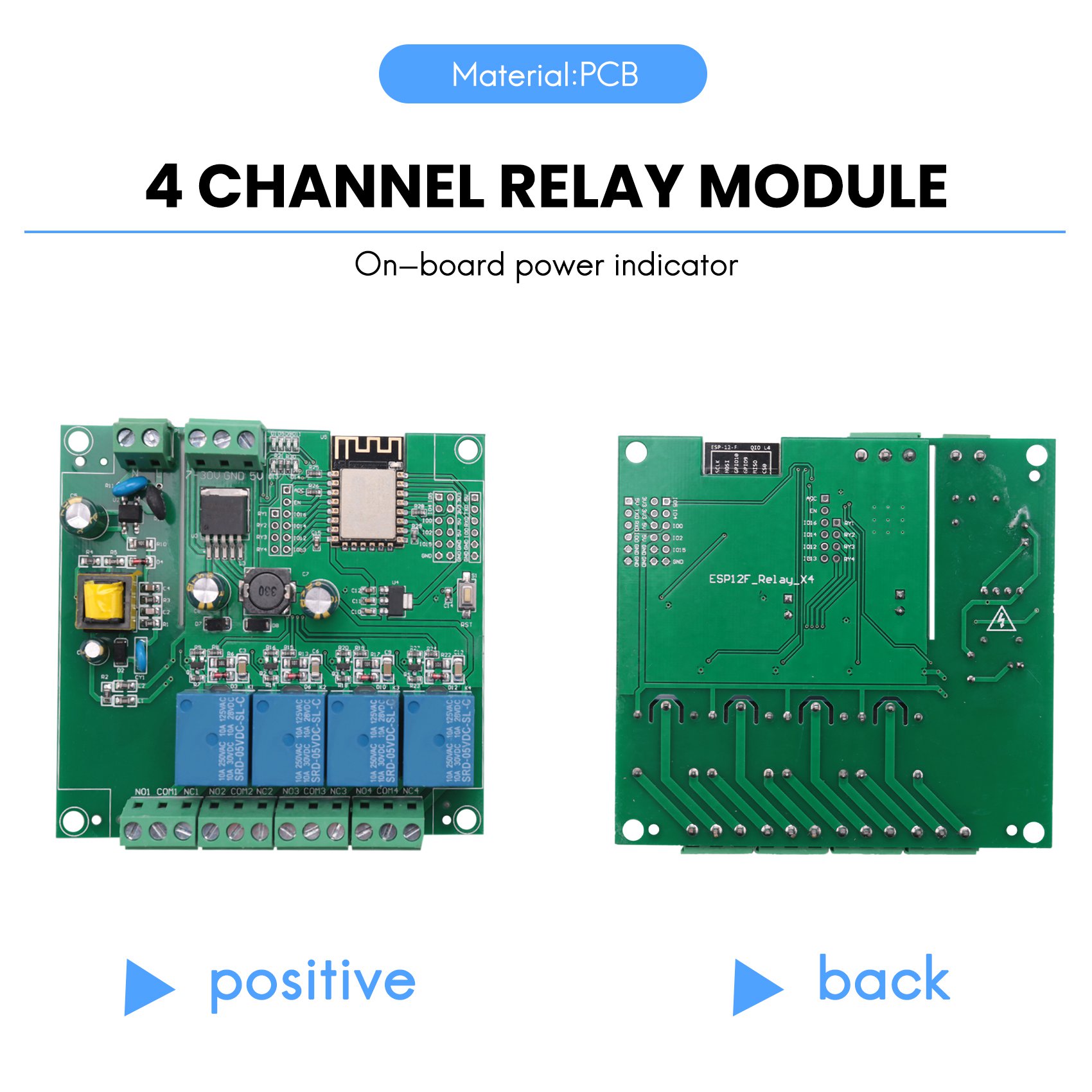SCLS ESP8266 Módulo de relé in - Esp8266 Relay Module reseña y precio