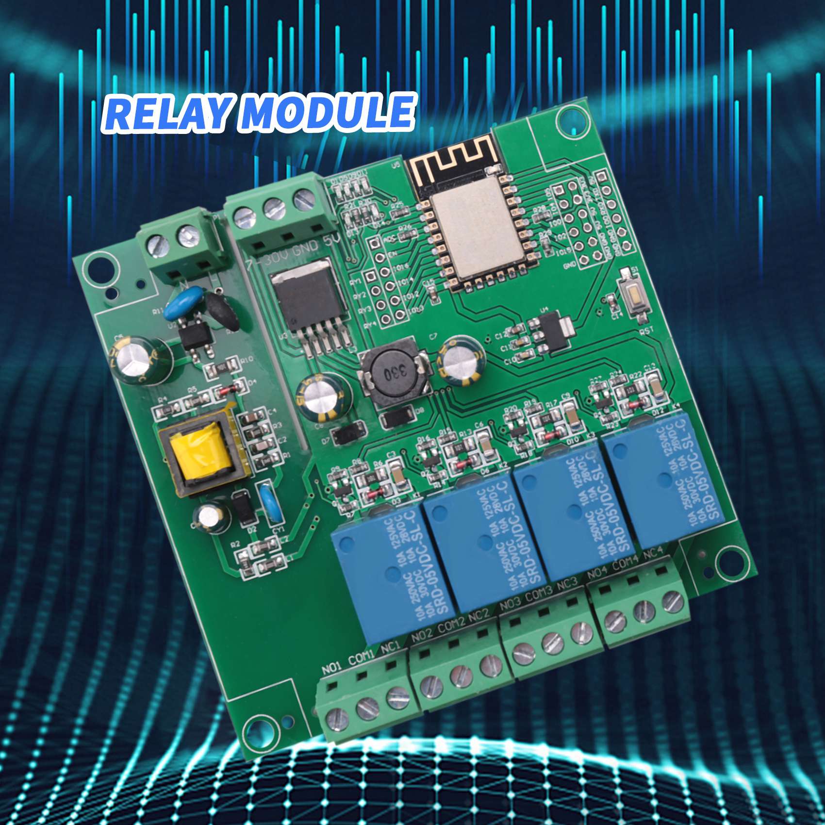 SCLS ESP8266 Módulo de relé in - Esp8266 Relay Module reseña y precio