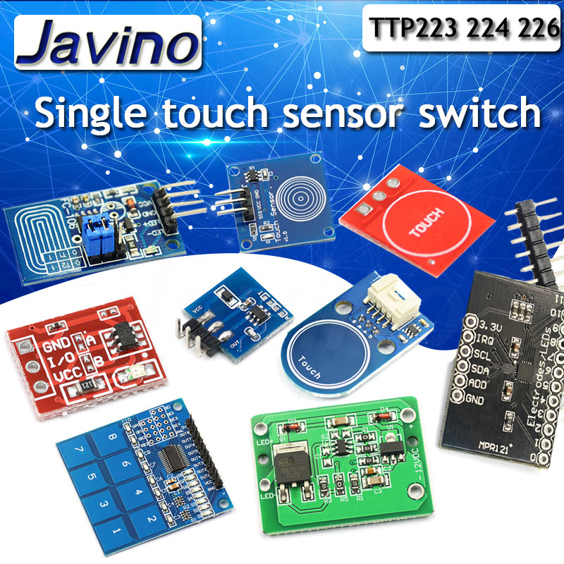 Módulos de Interruptores Capac - Sensor Kit Arduino reseña y precio