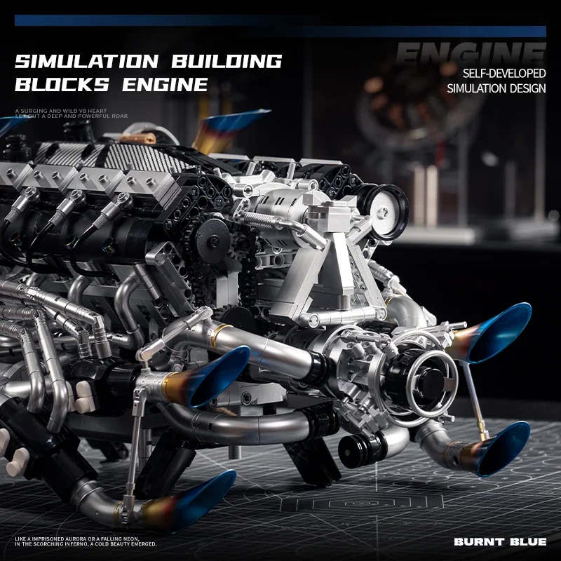 Kit de construcción de motor V - Stem Robotics Kit reseña y precio