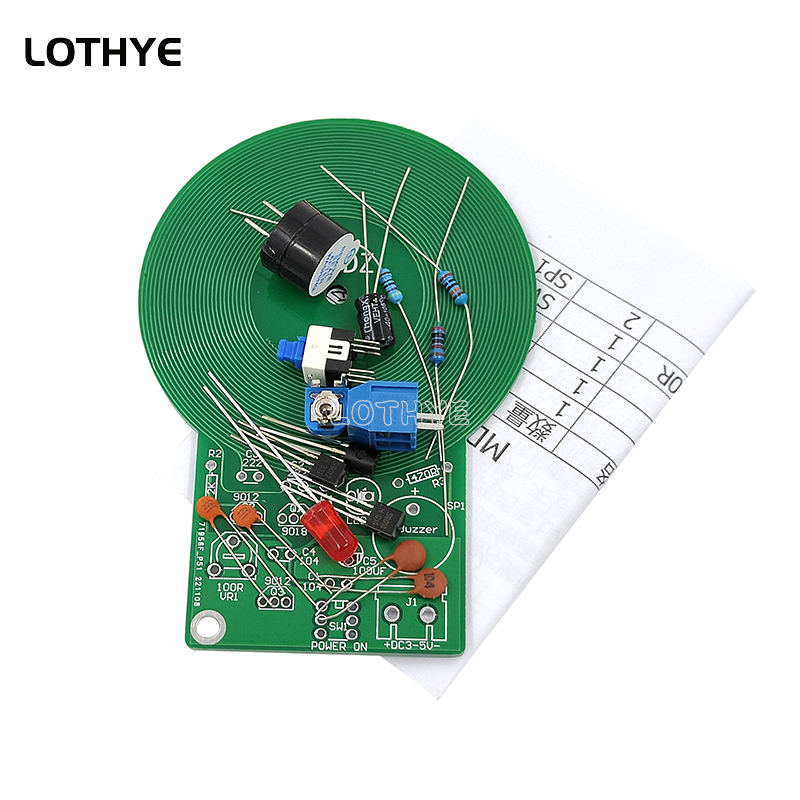 Kit de Detector de metales DC  - Electronics Project Kit reseña y precio