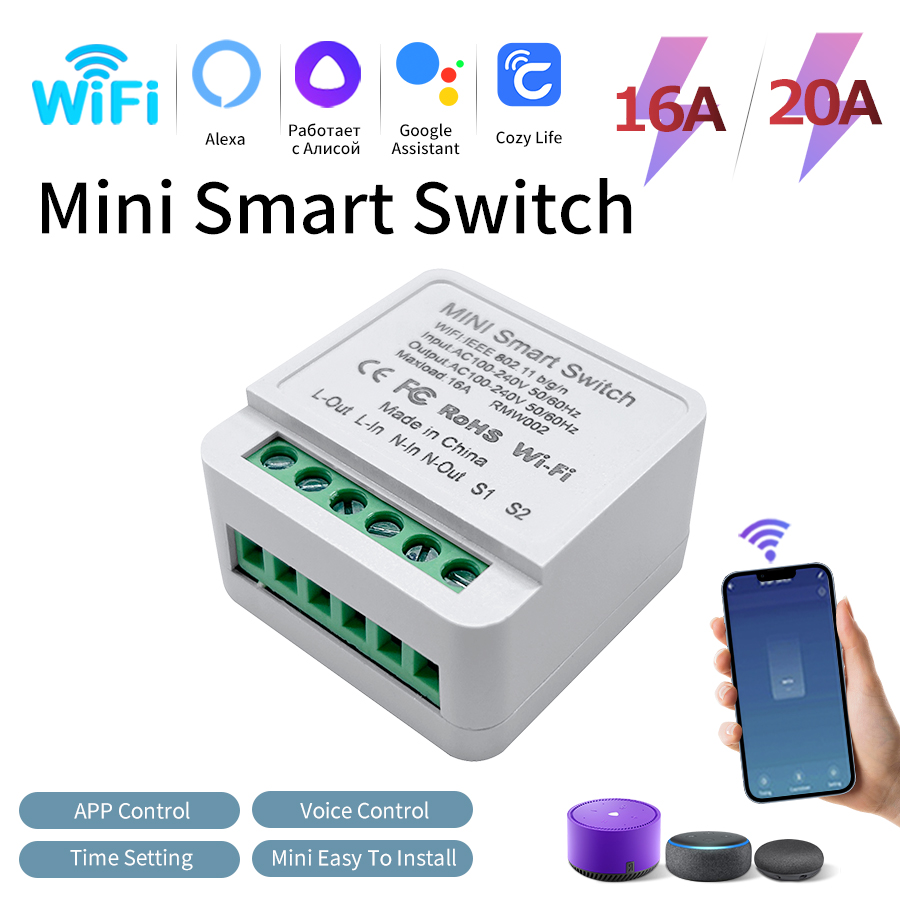 Interruptor de Luz Inalámbrico - Smart Light Switch Wifi reseña y precio
