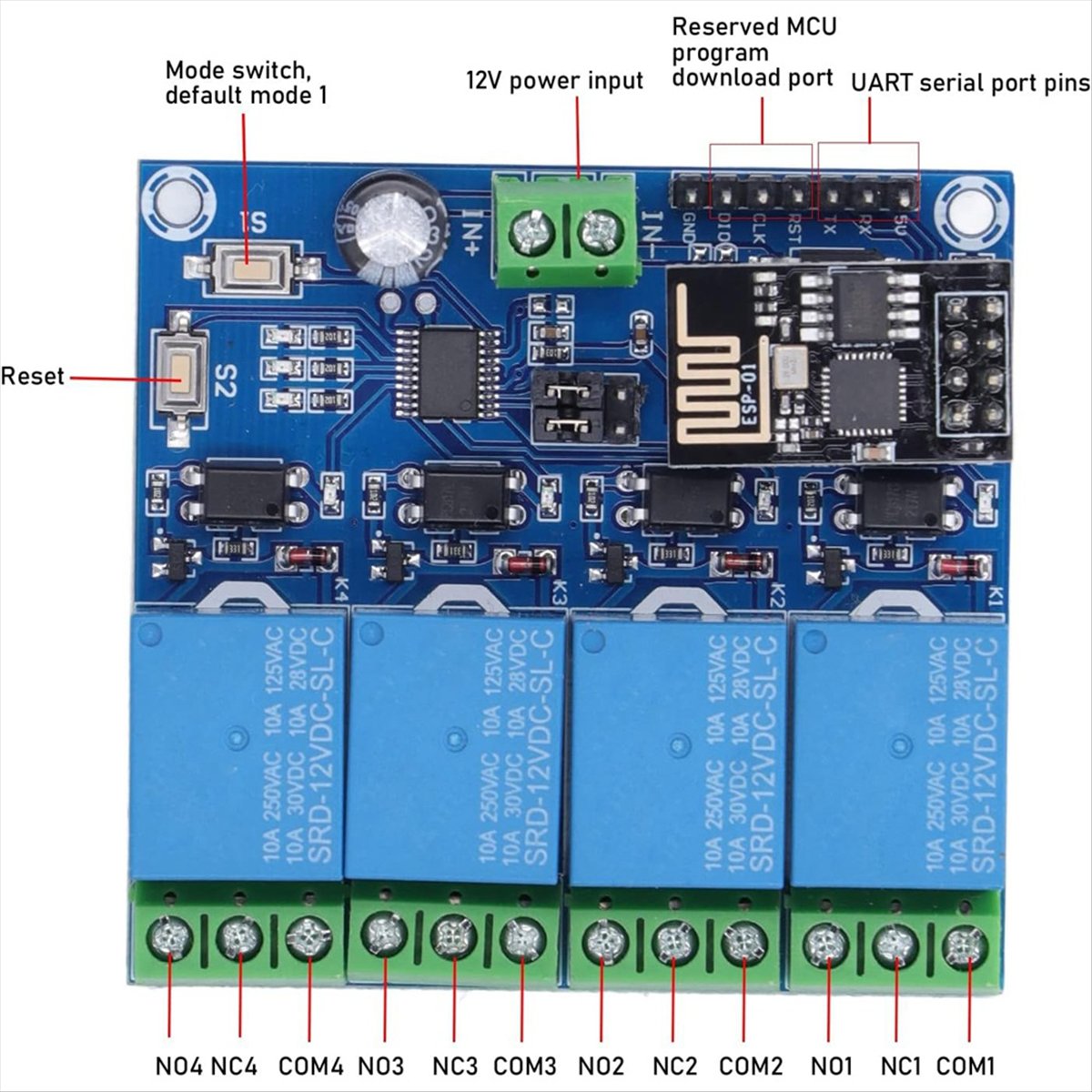 Super oferta, módulo de relé i - Esp8266 Relay Module reseña y precio