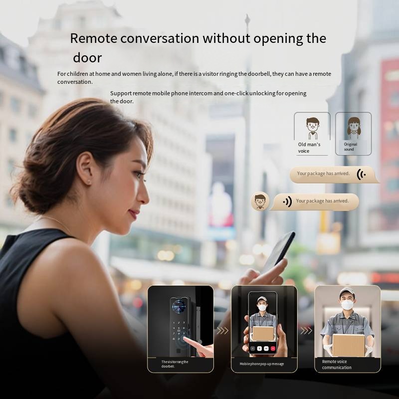 Cerradura electrónica Digital  - Smart Door Lock Wifi reseña y precio