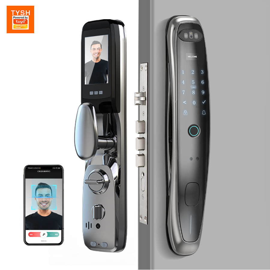 Tuya WiFi cámara cerradura int - Smart Door Lock Wifi reseña y precio