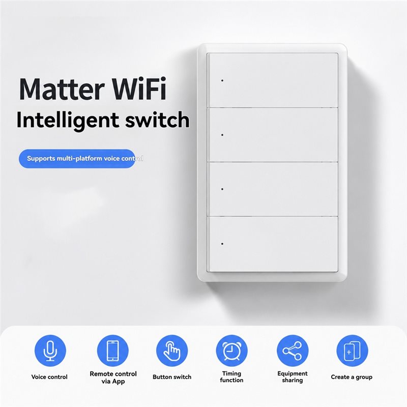 DTA4: control por voz para int - Smart Light Switch Wifi reseña y precio