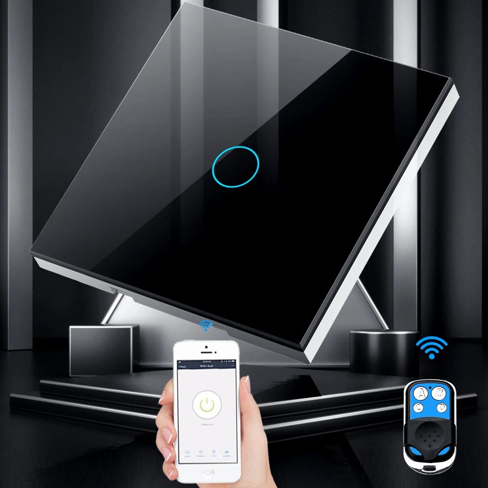 Tuya EU WiFi + RF433 interrupt - Smart Light Switch Wifi reseña y precio
